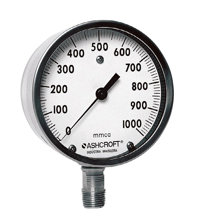 Manómetro de líquido con montaje inferior - Accesorios para bombas